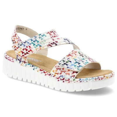 Sandále RIEKER - V1364-90 Multi