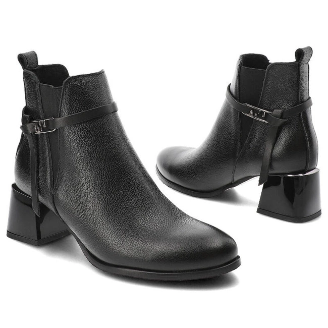 Členkové Topánky Lemar - 60436 V.Czarny+Bf