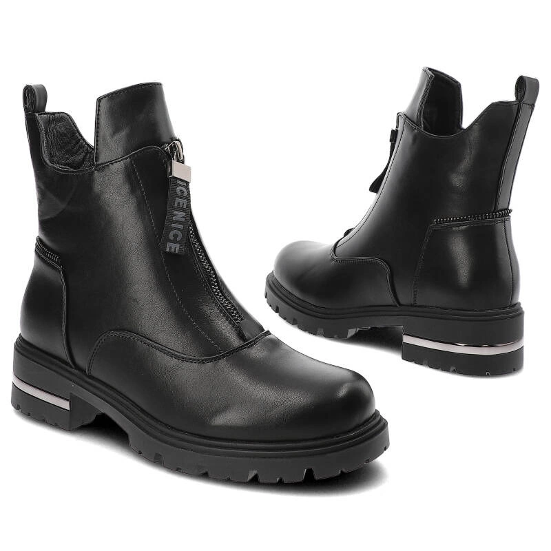 Členkové Topánky Filippo - DBT4811/23 BK Czarny
