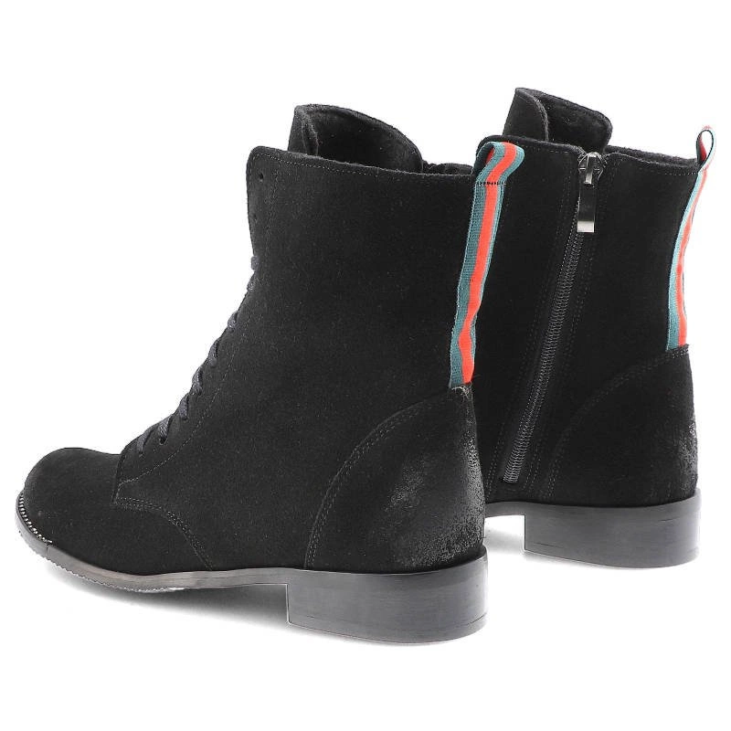 Členkové Topánky Pro-Moda - 2315 Czarny Welur 028