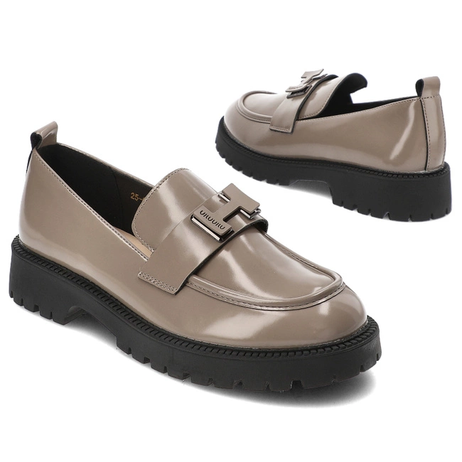 Poltopánky Vinceza - 62187 BE PT Beżowy Lakier