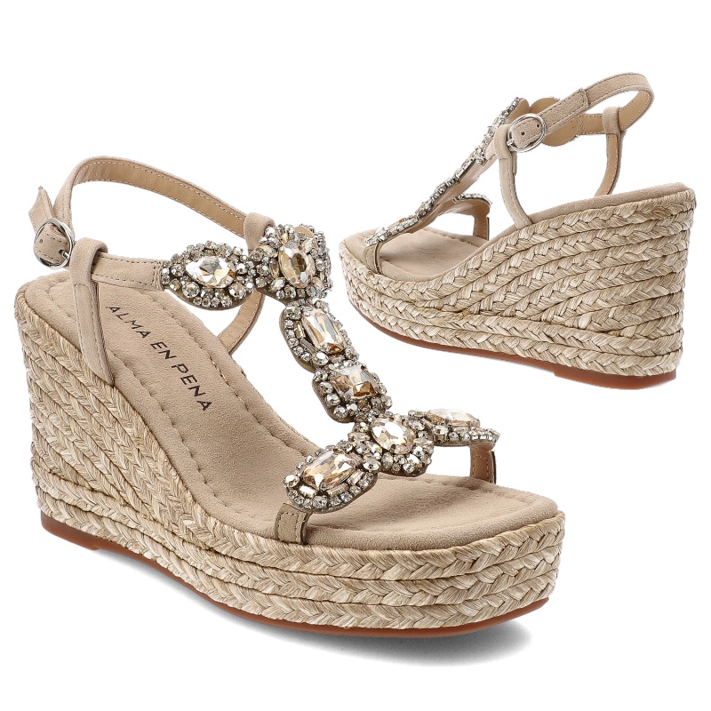 Sandále ALMA EN PENA - V251270 Suede Vision