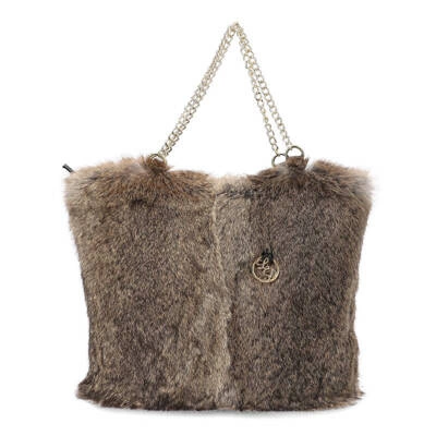 Kabelka Luka-Pelli - T30-2 Z Naturalnym Futrem Z Królika