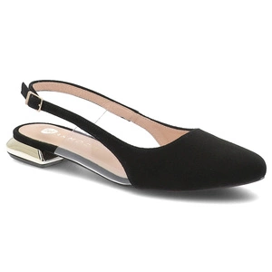 Sandále ARMODO - 879 Czarny Zamsz