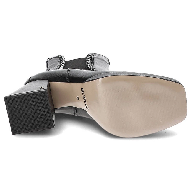 Členkové Topánky Carinii - B8535_-E50-000-000-E61 Czarny