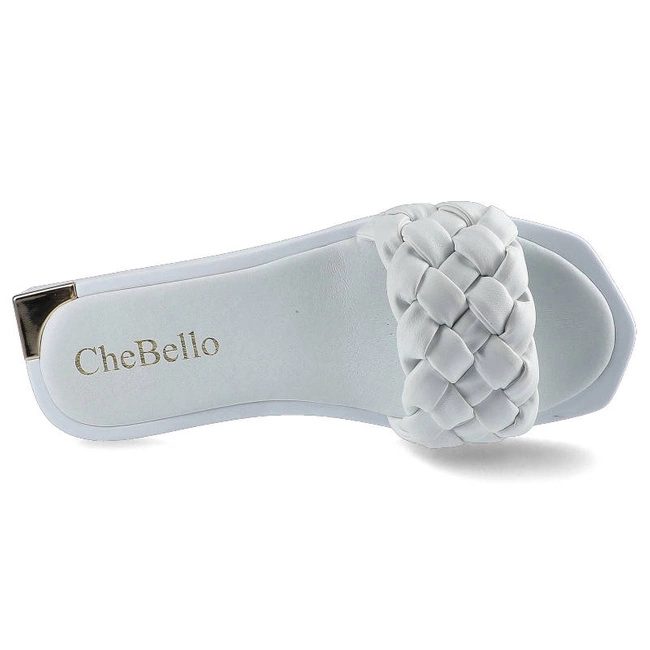 Šľapky Chebello - 2609_-364-000-PSK-S181 Biały