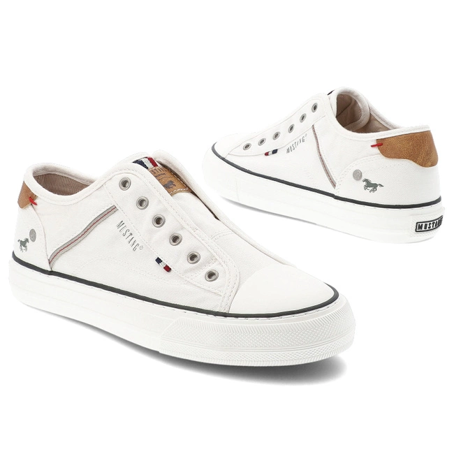 Plátenky MUSTANG - 1272-402-1 White