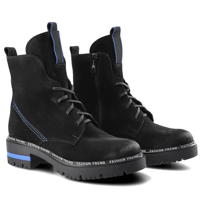 Členkové Topánky Lemar - 60271 W. Czarny + Niebieski