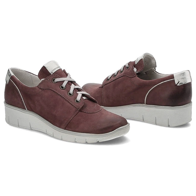 Poltopánky Pollonus - 5-0902-031 Bordo Samuel/Srebro