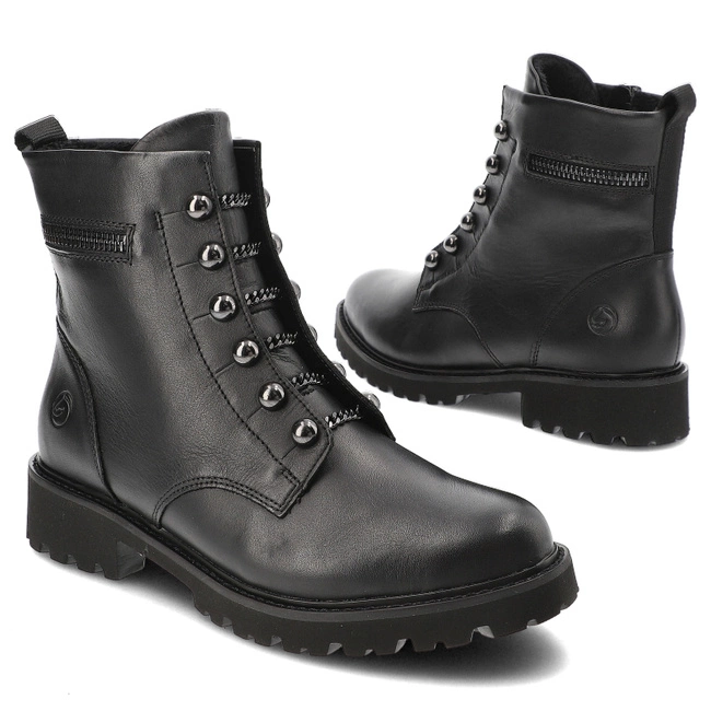 Členkové Topánky Remonte - D8670-01 Black