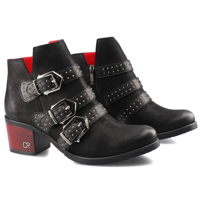 Členkové Topánky Carinii - B4502_-360-E50-POL-861 Czarny