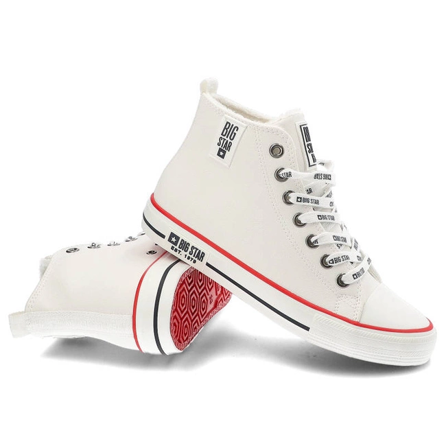 Plátenky Big Star - KK274597 Biały