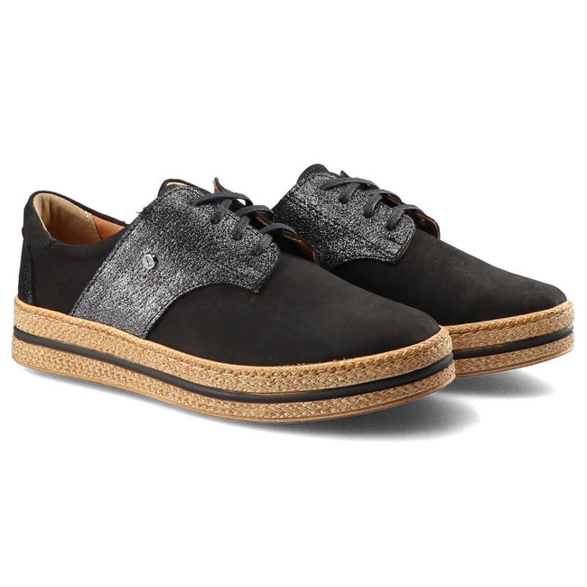 Poltopánky Lemar - 10123 S.Czarny/Brokat Srebro