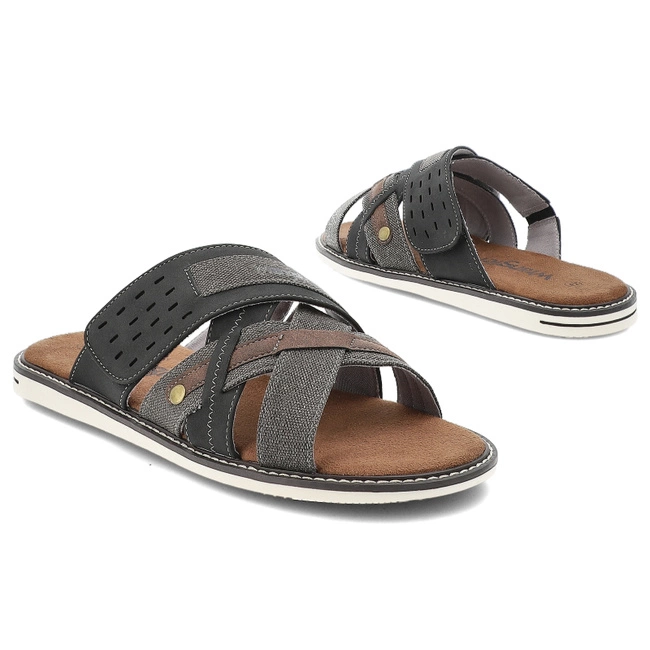 Šľapky WRANGLER - 20251047.25Y Black