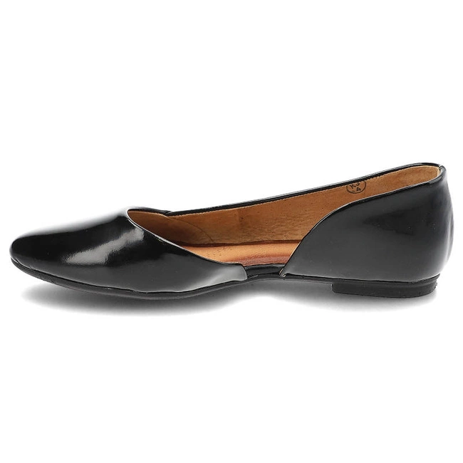 Baleríny Maciejka - 02445-01/00-5 Czarny Lak