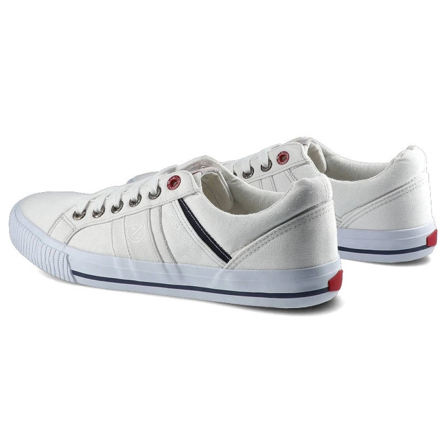 Plátenky Cross Jeans - FF1R4047C Biały