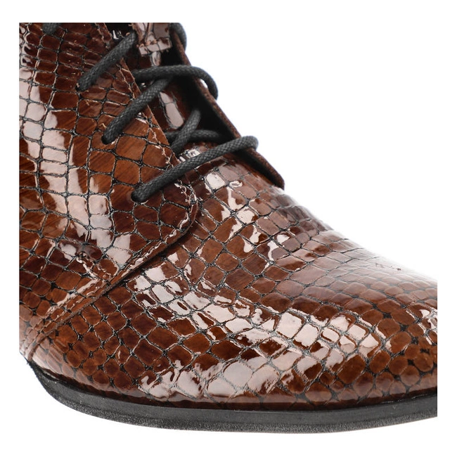 Šnúrovacie Členkové Topánky Maciejka - 5743C-02/00-7 Brąz