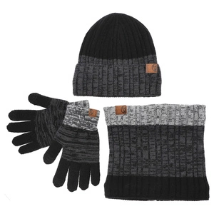 Set: Čiapka, Nákrčník, Rukavice Pepe Moll - 242801 Pack Black