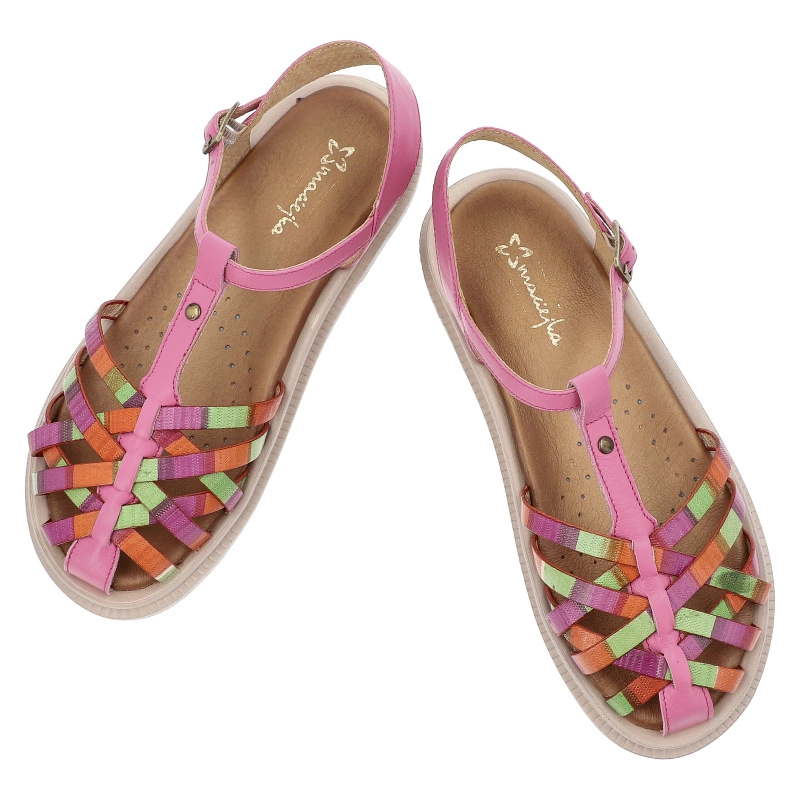 Sandále MACIEJKA - 06803-43/00-5 Fuksja