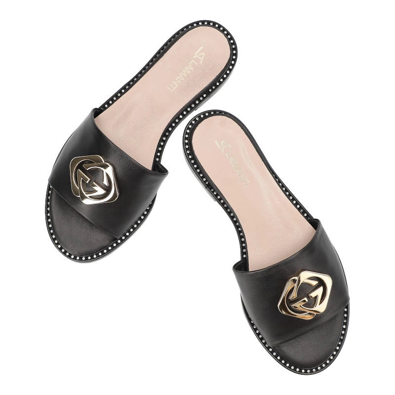 Šľapky Lamanti - 918 Czarny