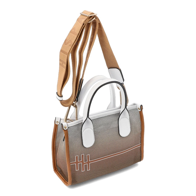 Kabelka HISPANITAS - BV253825 Borneo-V25 Cuoio Samba-V25 White