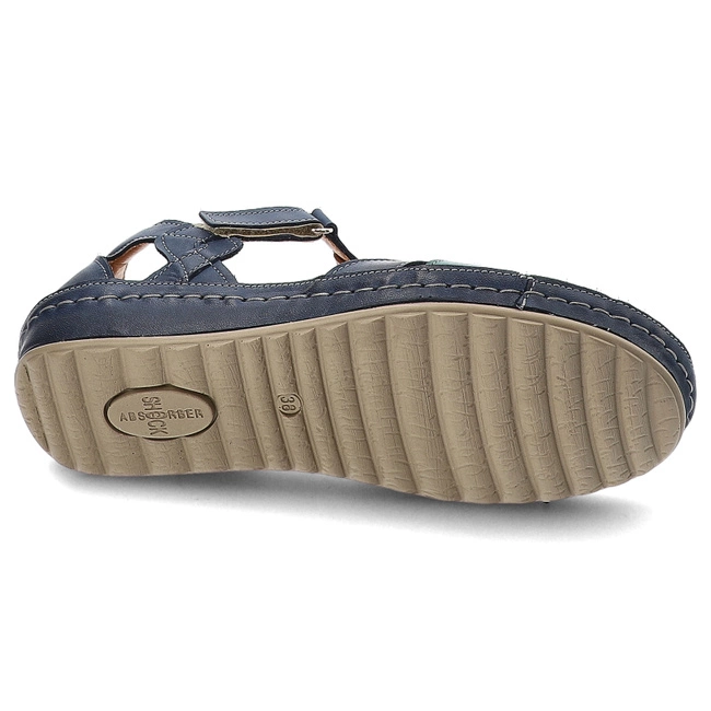 Sandále Armodo - N292 Niebieski/Zielony/Rudy 949/948/954