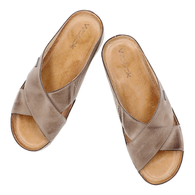 Šľapky WASAK - 0409 Cappuccino