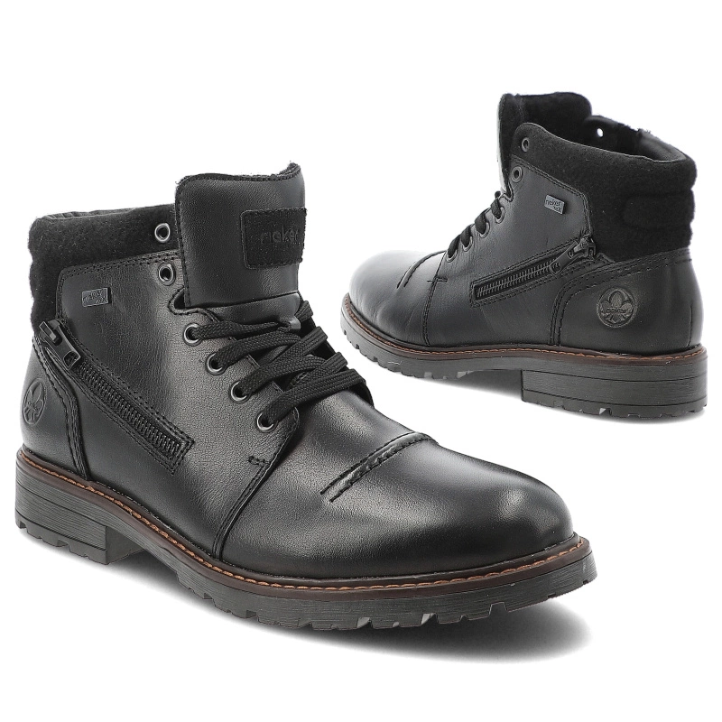 Členkové Topánky RIEKER - 32020-00 Black