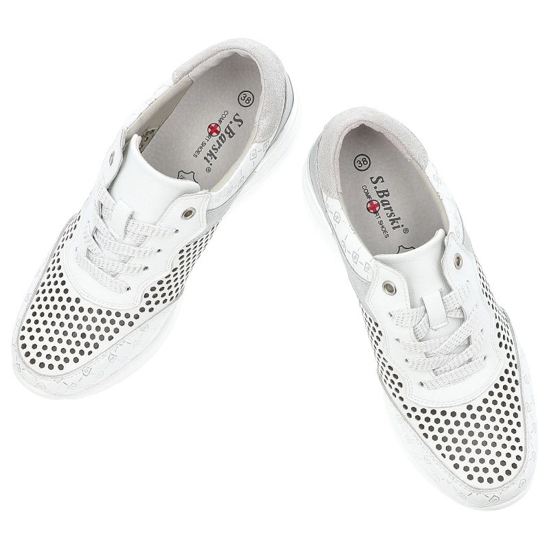 Tenisky S.BARSKI - LR51-641 White