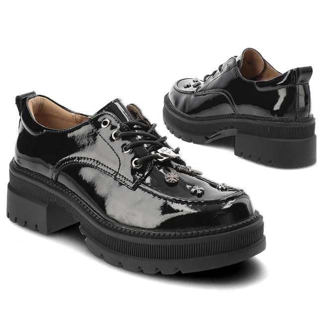 Poltopánky Filippo - DP6459/24 BK L Czarny Lakier