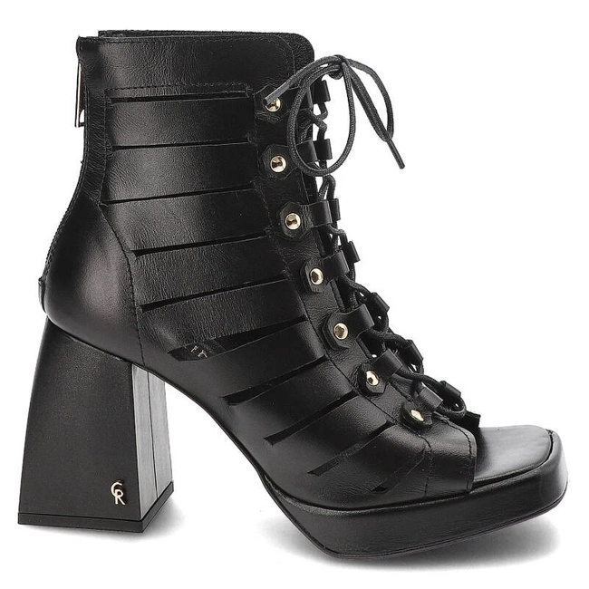 Členkové Topánky Carinii - B9548_-E50_-000-000-E95 Czarny