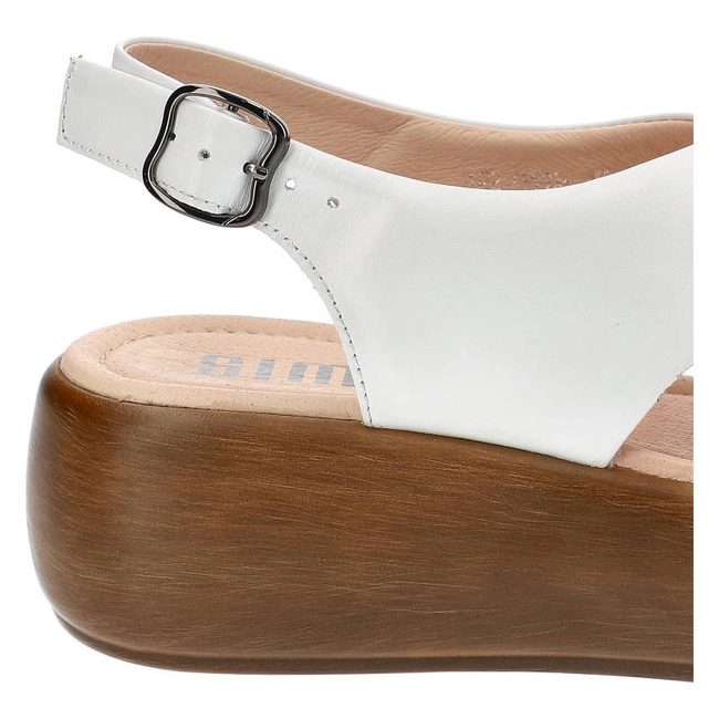 Sandále Simen - 4999A Biały