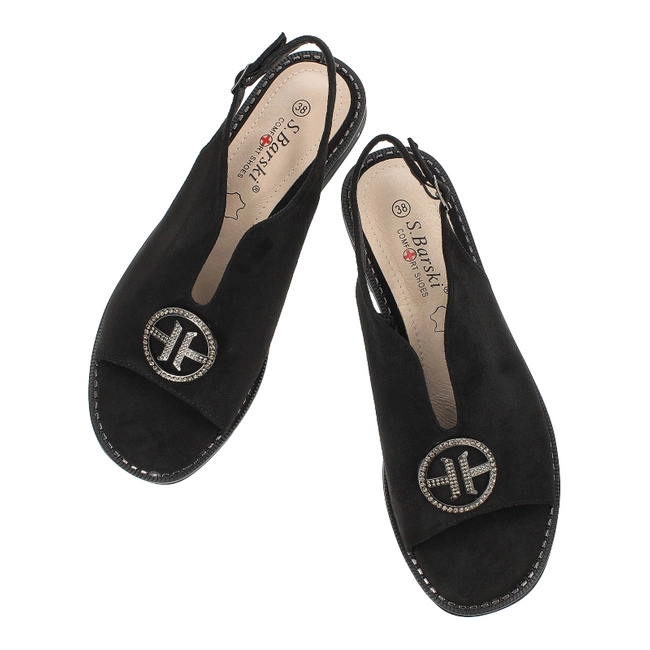 Sandále S.Barski - KV27-059 Black