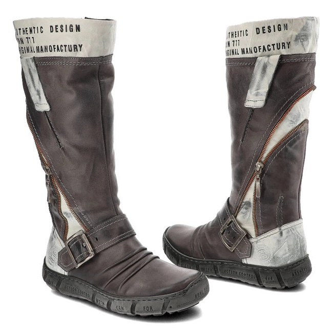 Čižmy Carinii - A9954 Szary Babilonia