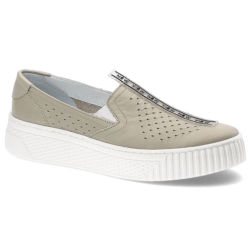 Poltopánky Pollonus - 5-1371-002 Vanilia Lico/Perforacja