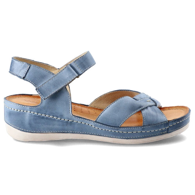 Sandále Wasak - 0473 Jeans