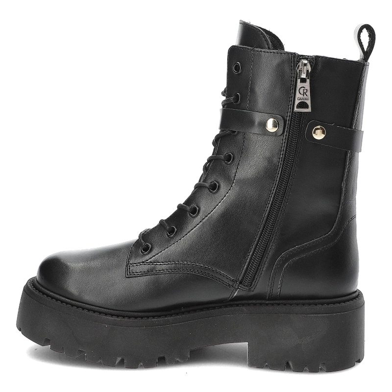 Členkové Topánky Carinii - B9874_-E50-000-000-G58 Czarny