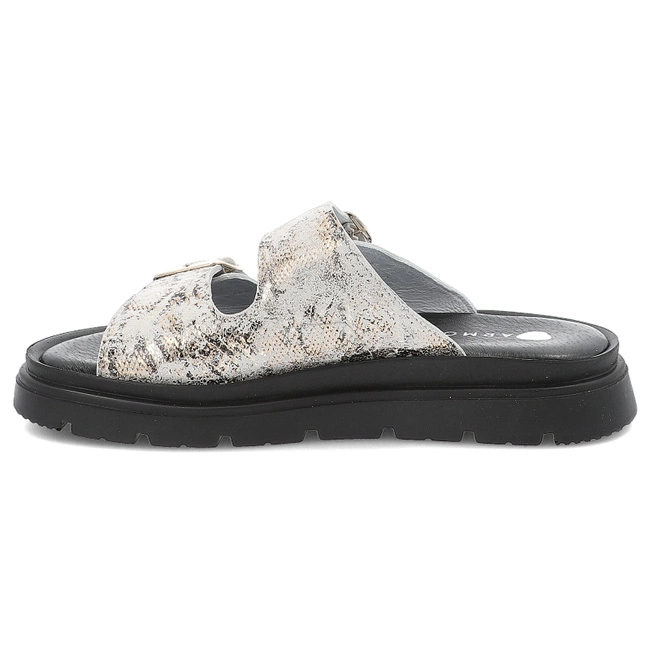 Šľapky ARMODO - 5-1750-008 Boa Złoto Biały