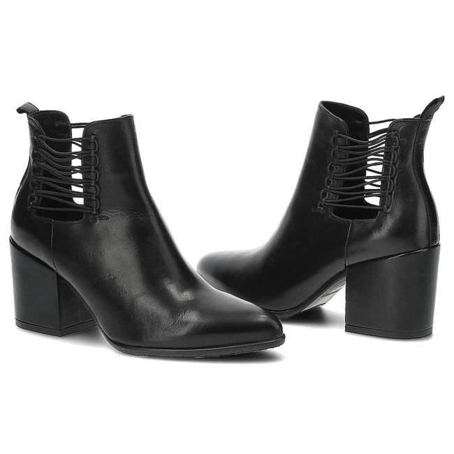 Členkové Topánky Szydłowski - 2199 Czarny CP-1