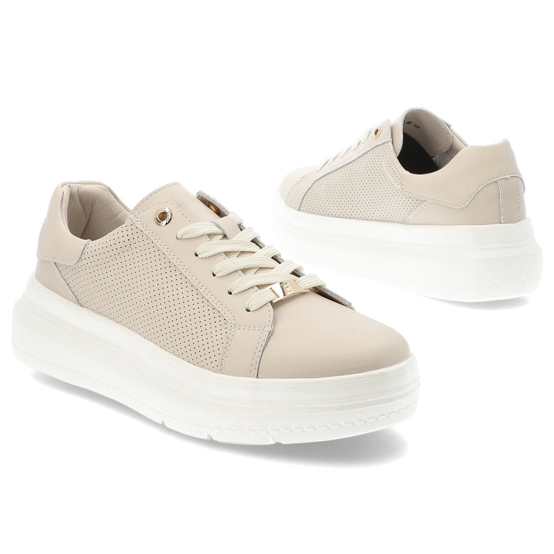 Tenisky FILIPPO - DP6731/25 BE Beżowy