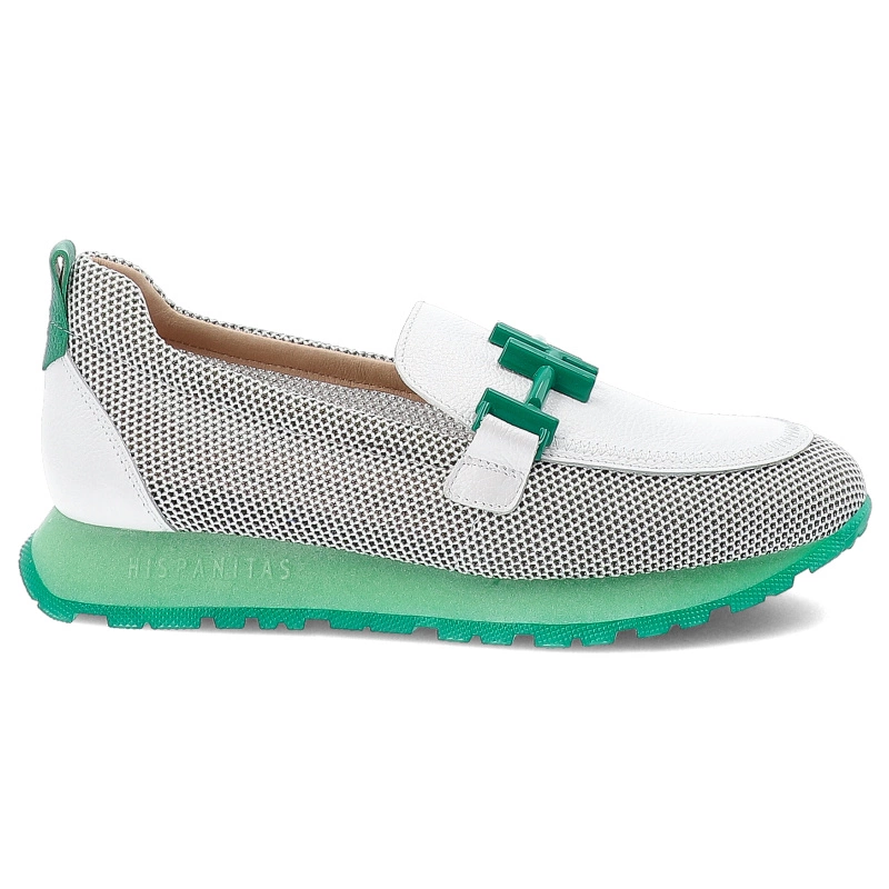 Poltopánky HISPANITAS - HV253919 Melbourne-V25 White Cervo-V25 Grass