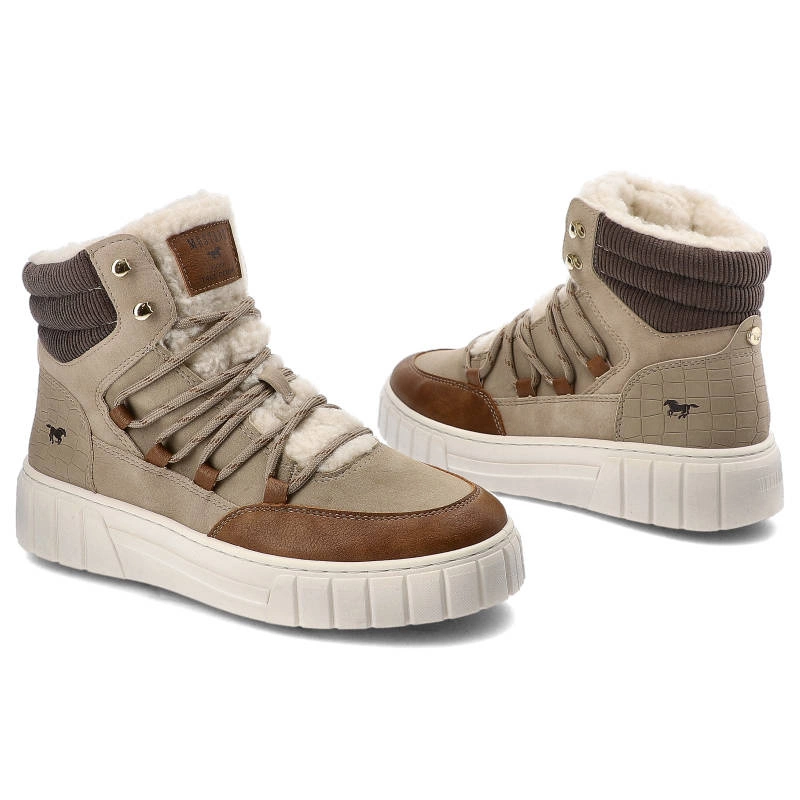 Členkové Topánky Mustang - 1446-601-318 Beżowe 51C0024