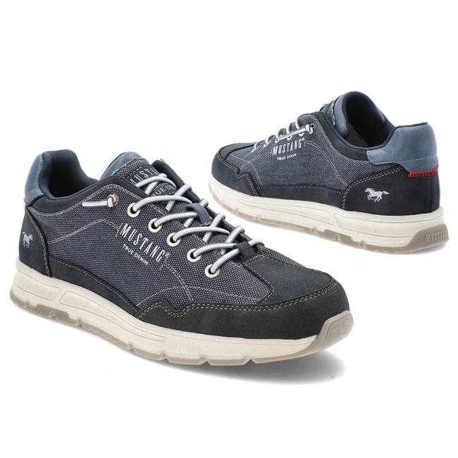 Poltopánky MUSTANG - 4195-302-800 Dunkelblau