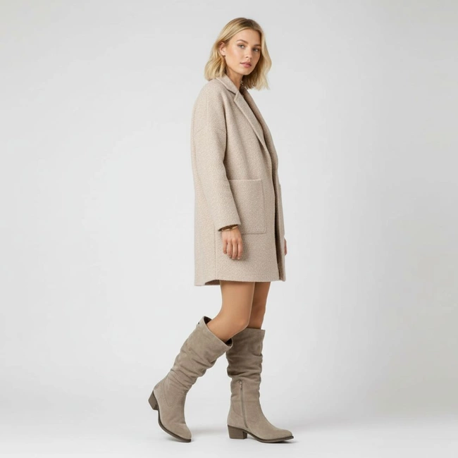 Čižmy RIEKER - 73159-60 Beige