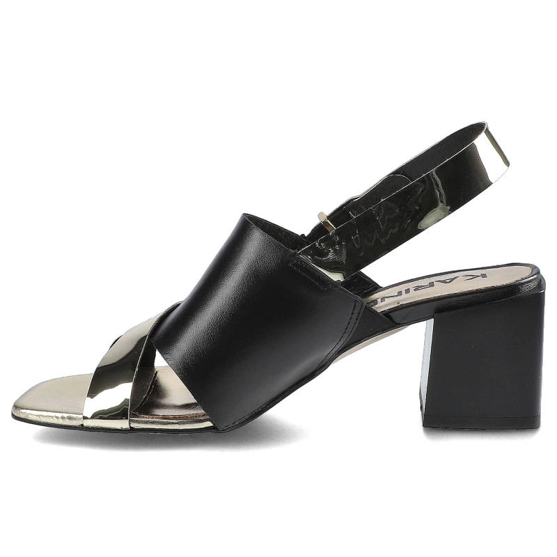 Sandále Karino - 3474/151-P Czarny/Złoty