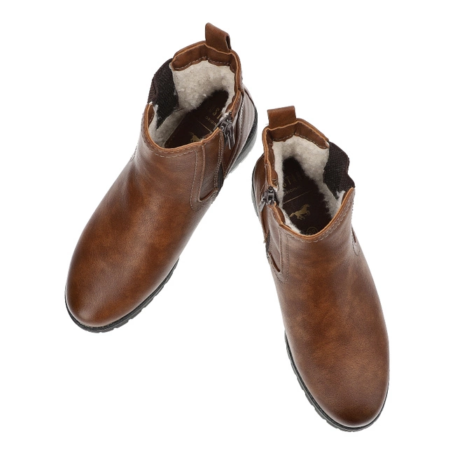 Členkové Topánky Mustang - 1435-604-307 Cognac