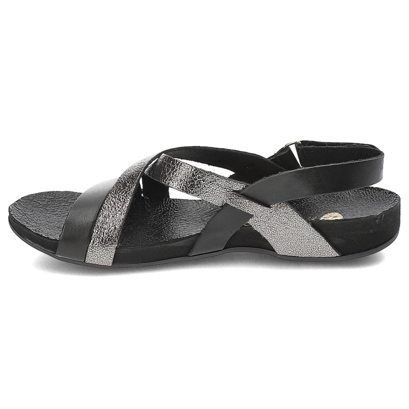 Sandále Armodo - 40032 Bf.Czarny+Polla Nikiel