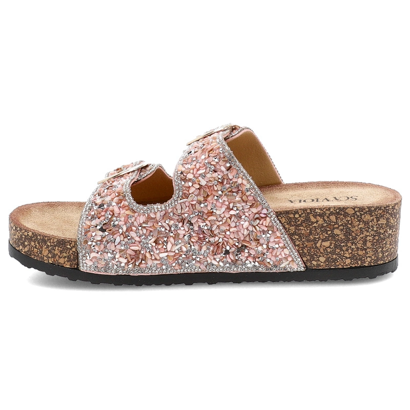 Šľapky SCA'VIOLA - L-46 Pink