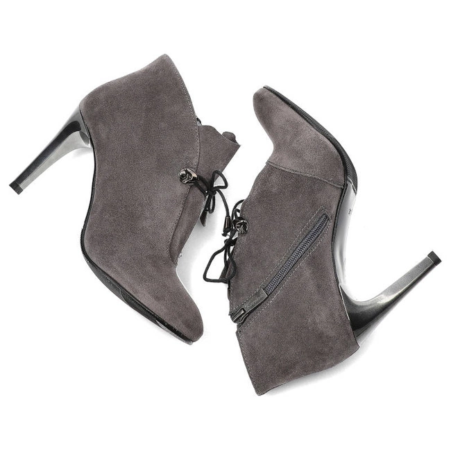 Členkové Topánky Karino - 1850/002-P Szary