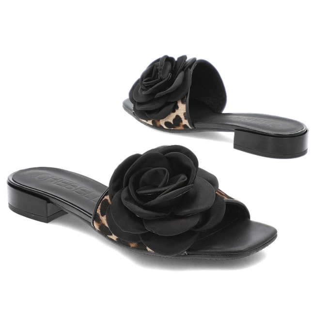 Šľapky CHEBELLO - 4673_-525-000-PSK-S378 Panterka